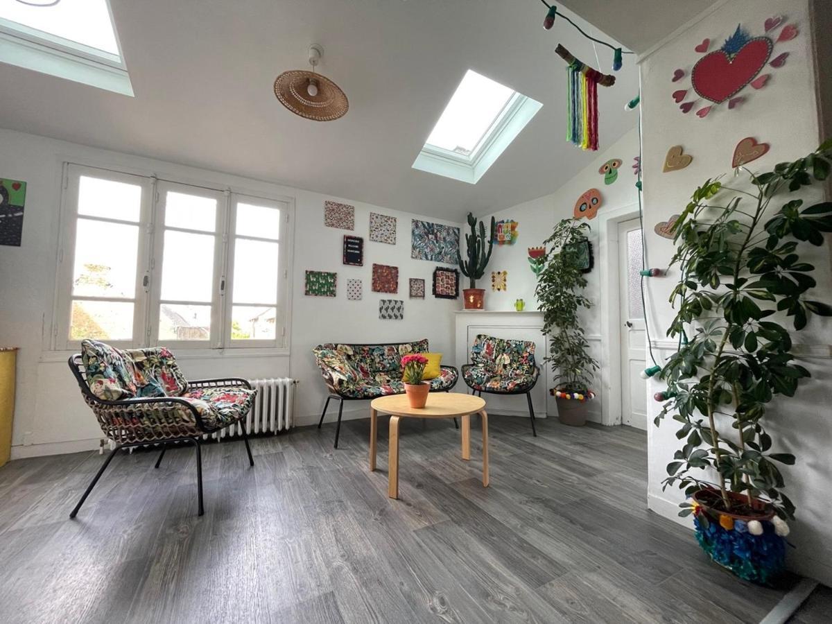 Maison Spacieuse Authentique Proche St Malo Rennes, Bienvenue A La Casa Cozumel Pleugueneuc Exteriör bild